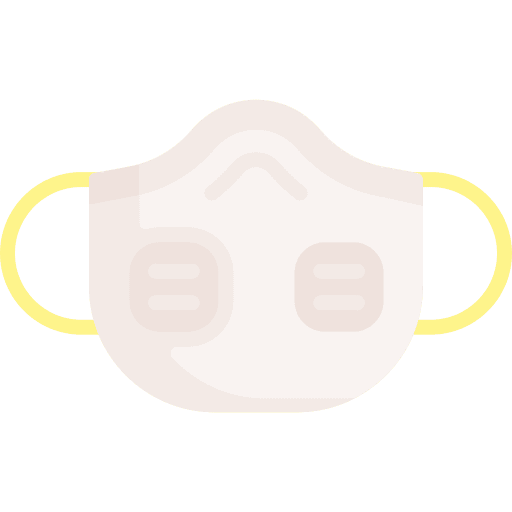 Medical mask healthcare and medical mascara coronavirus icon Medical mask healthcare and medical mascara coronavirus icon