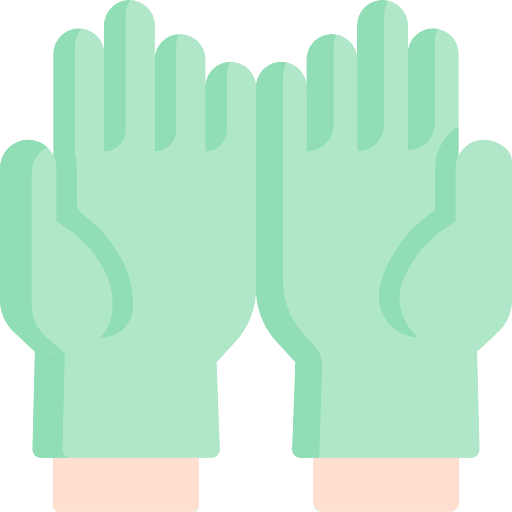 Rubber gloves rubber gloves latex protection icon Rubber gloves rubber gloves latex protection icon