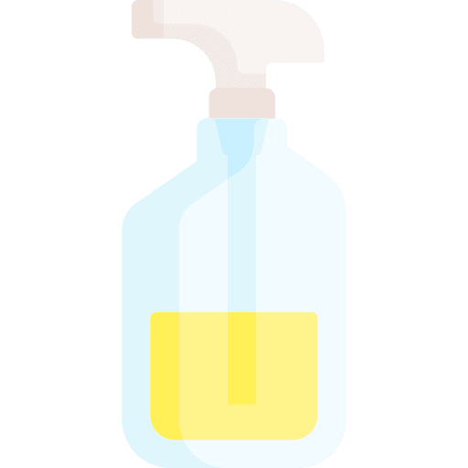 Spray cleaning antibacterial hygiene icon Spray cleaning antibacterial hygiene icon