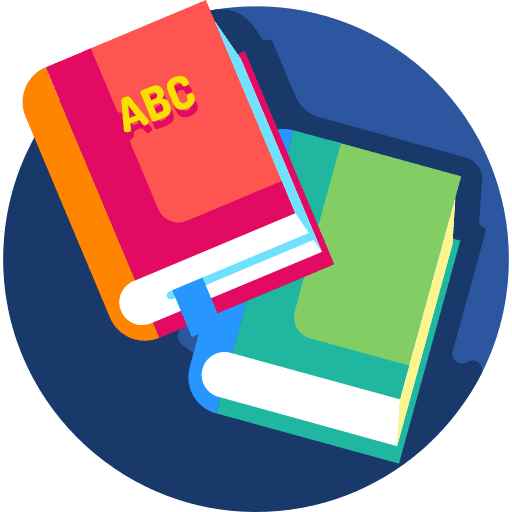 Books education literature learn icon