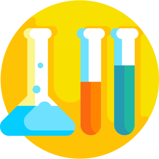 Chemistry science subjects laboratory icon Chemistry science subjects laboratory icon