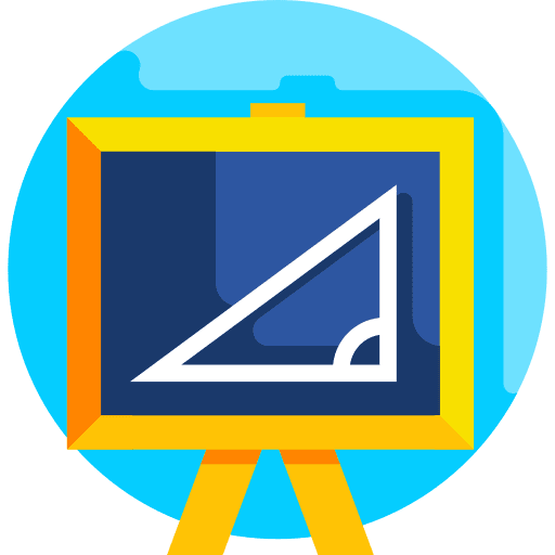 Blackboard chalkboard right triangle blackboard icon Blackboard chalkboard right triangle blackboard icon