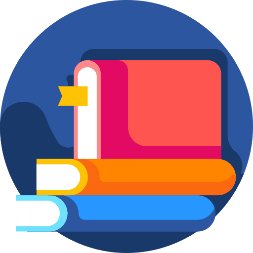 Books pile library education icon Books pile library education icon