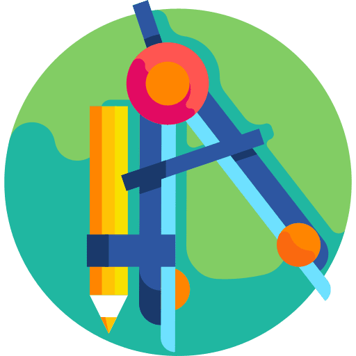 Compass tools and utensils compass draw icon Compass tools and utensils compass draw icon