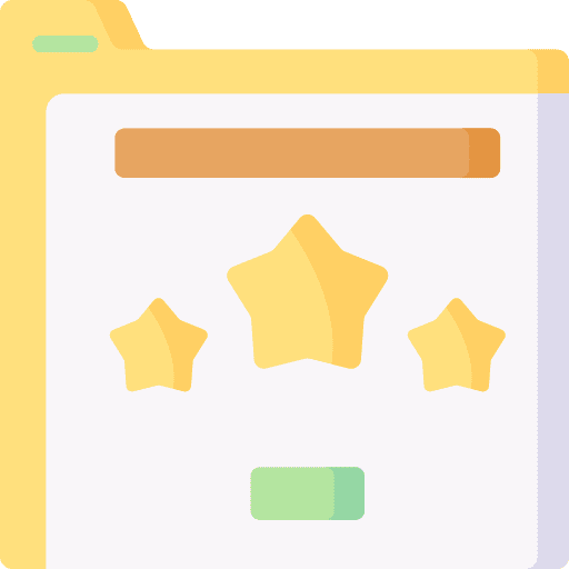 Rating customer review marketing customer satisfaction icon