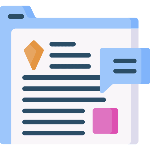 Blog message web web browser icon