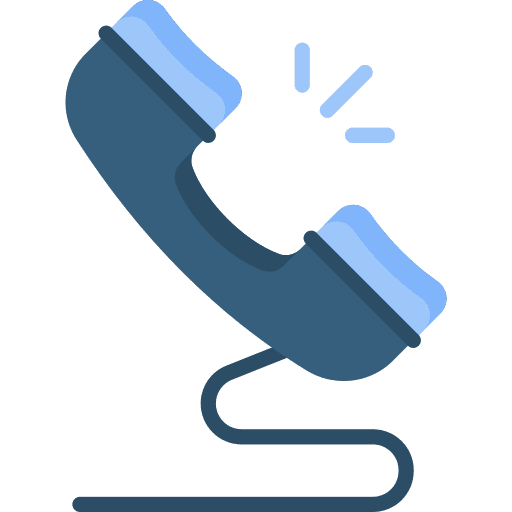 Call communications conversation phone receiver icon