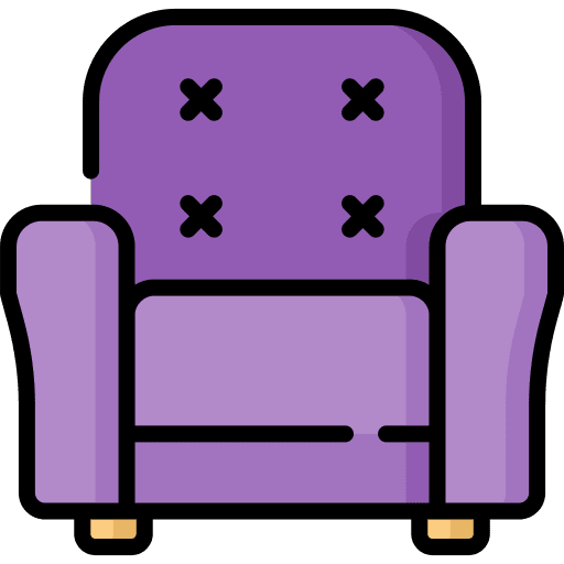 Armchair armchair furniture and household home decoration icon