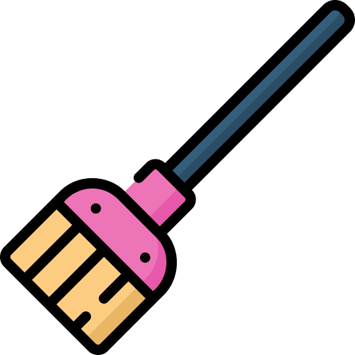 Broom sweeping miscellaneous broom icon