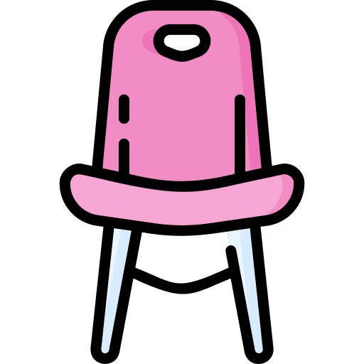 Chair decorate decoration furniture icon
