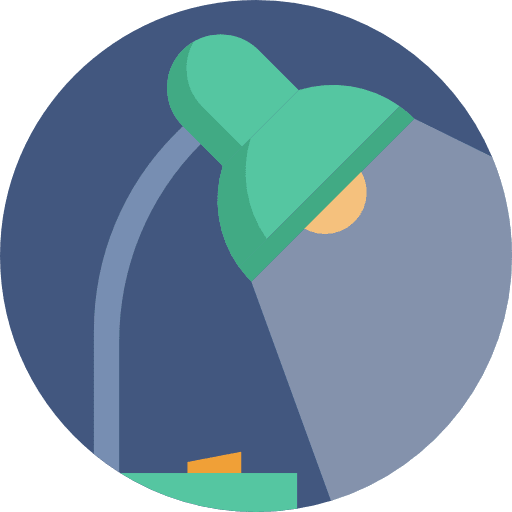 Desk lamp technology illumination tools and utensils icon Desk lamp technology illumination tools and utensils icon