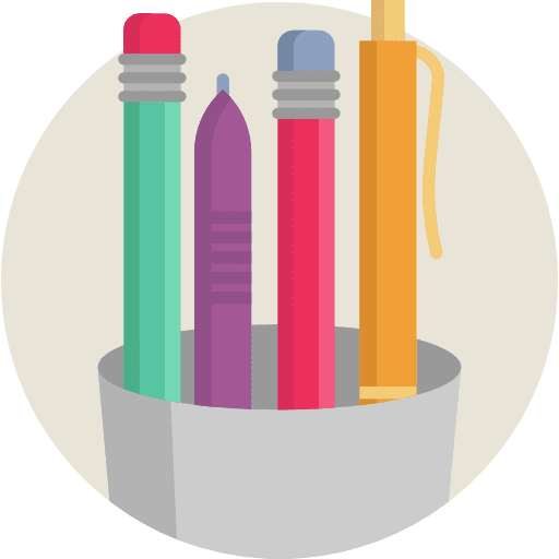 Pencil case education office material pencil case icon Pencil case education office material pencil case icon