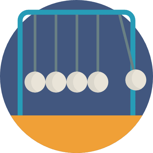 Physics newtons cradle physics subjects icon Physics newtons cradle physics subjects icon