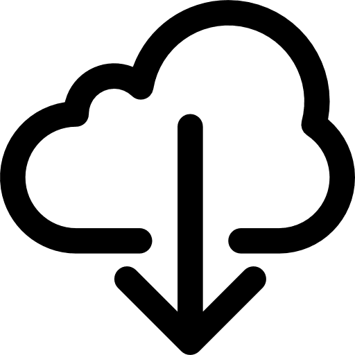 Cloud computing multimedia option data interface icon Cloud computing multimedia option data interface icon