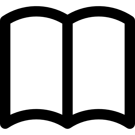 Open book reading books study icon Open book reading books study icon