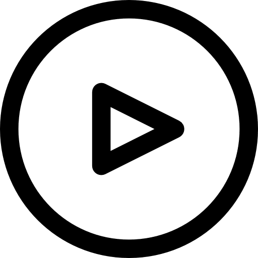 Play button play button arrows video player icon