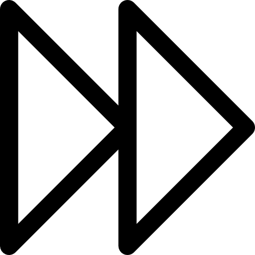 Fast forward fast forward interface arrows icon Fast forward fast forward interface arrows icon