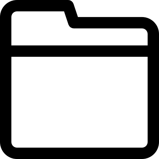 Folder interface data storage file storage icon Folder interface data storage file storage icon