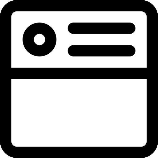 Website web browser multimedia icon Website web browser multimedia icon