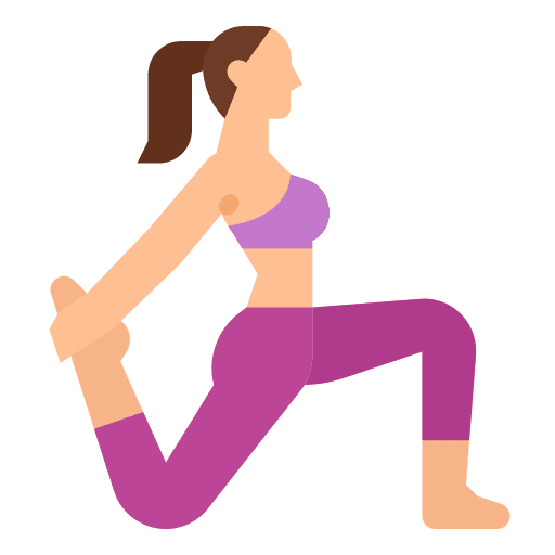 Yoga wellness yoga excercise icon