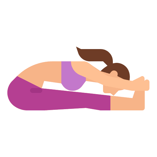 Head pose yoga wellness icon Head pose yoga wellness icon