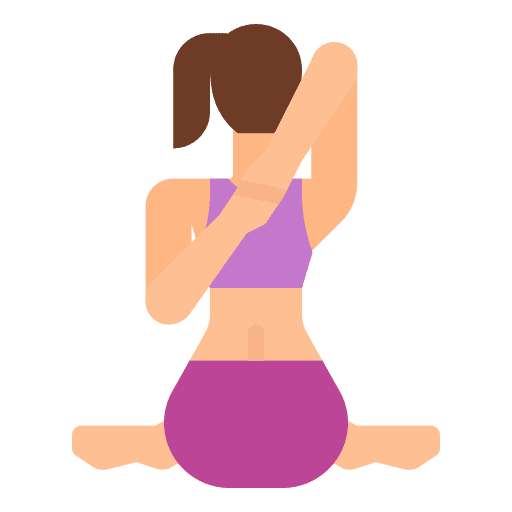 Cow pose cow fitness icon Cow pose cow fitness icon