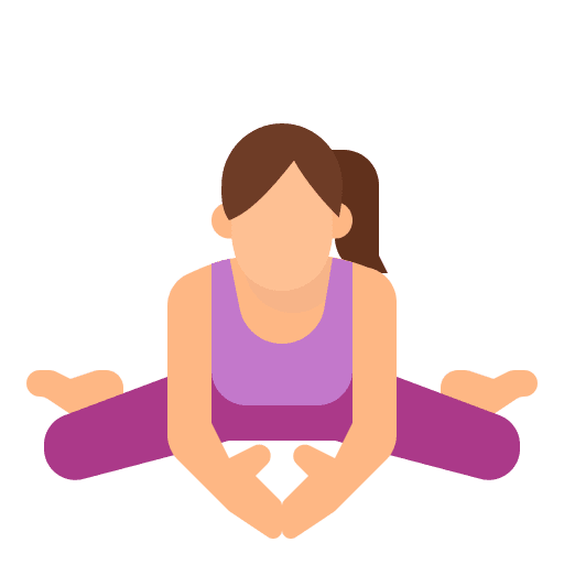 Frog yoga woman frog icon Frog yoga woman frog icon