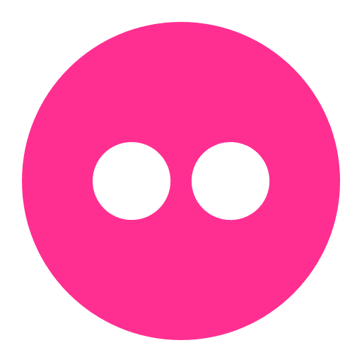 Flickr social network flickr logos icon Flickr social network flickr logos icon