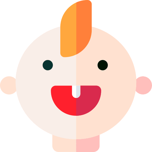 Baby baby ginger crest icon