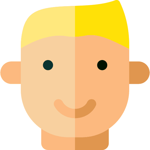 Man blond man avatar icon