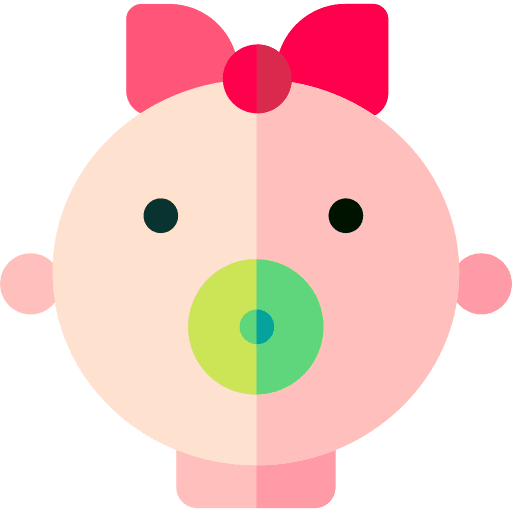 Baby kid and baby baby person icon