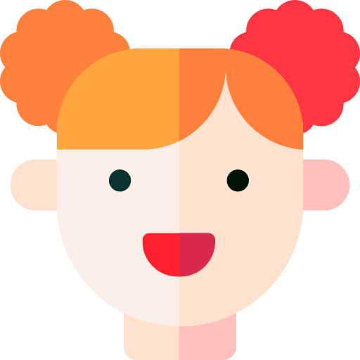 Kid caucasian user child icon