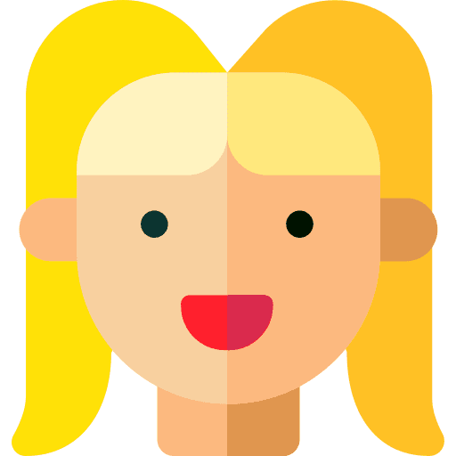 Kid kid pigtails kid and baby icon