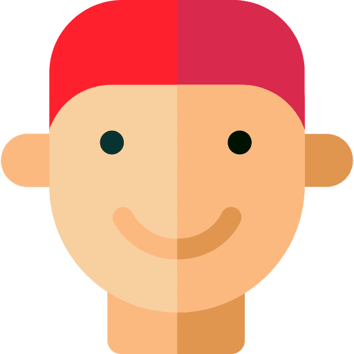 Teenager caucasian person boy icon