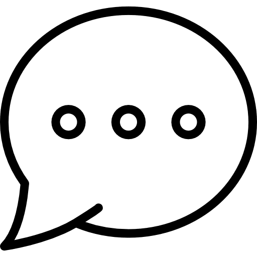 Chat comments bubble speech topics icon