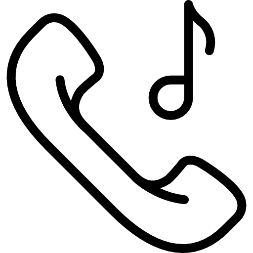 Phone ringtone phone interface icon