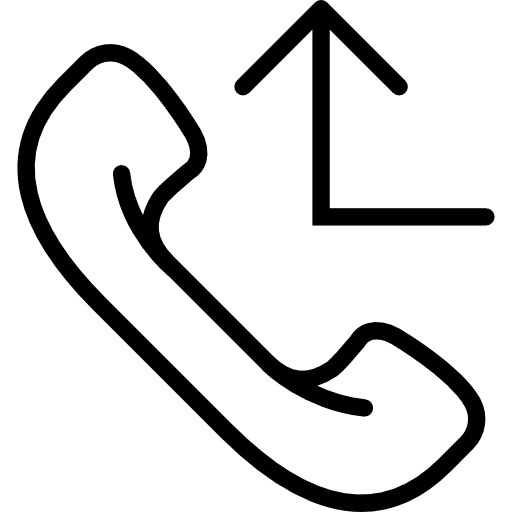 Phone telephone call interface redirect icon