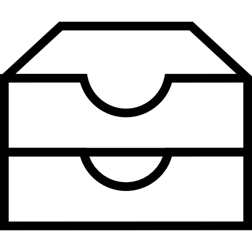 Archive interface office material file icon