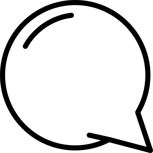 Chat chat bubble speech interface icon