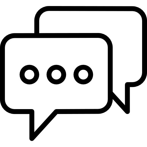 Chat comment conversation bubble speech icon