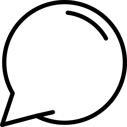 Chat interface chat comment icon