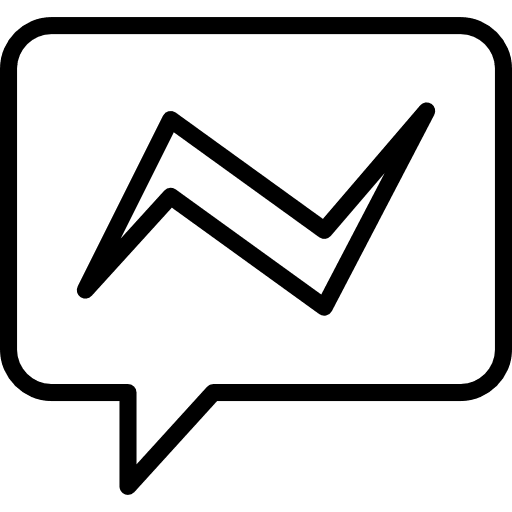 Messenger chat message logotype icon