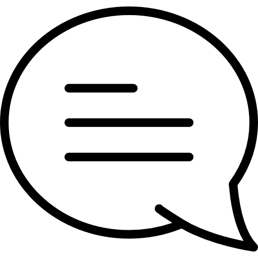 Chat comment chat interface icon