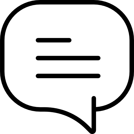 Chat message chat interface icon