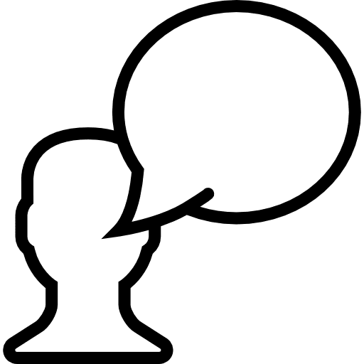 Chat bubble speech comment chat icon
