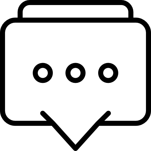 Chat comment message chat icon