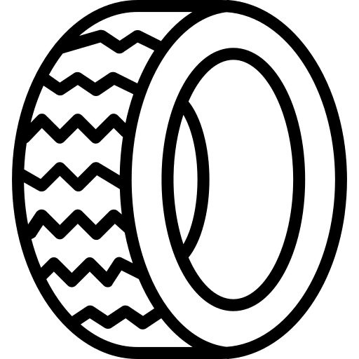 Tire transport transportation repair icon