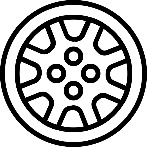 Alloy wheel wheel transport automobile icon