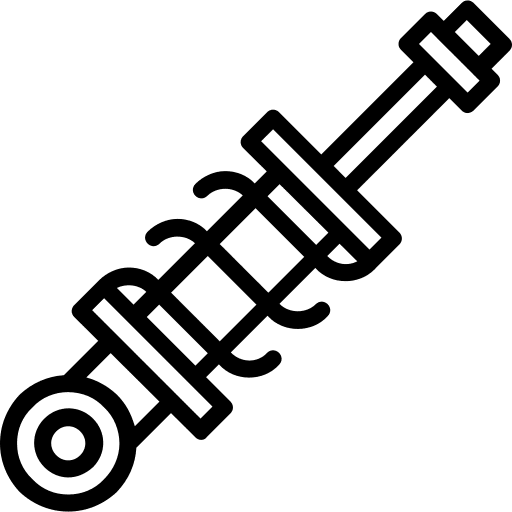 Damper engine damper mechanical icon