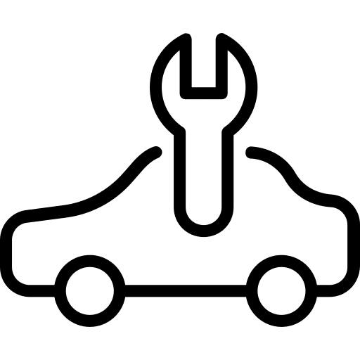 Car automobile car transportation icon